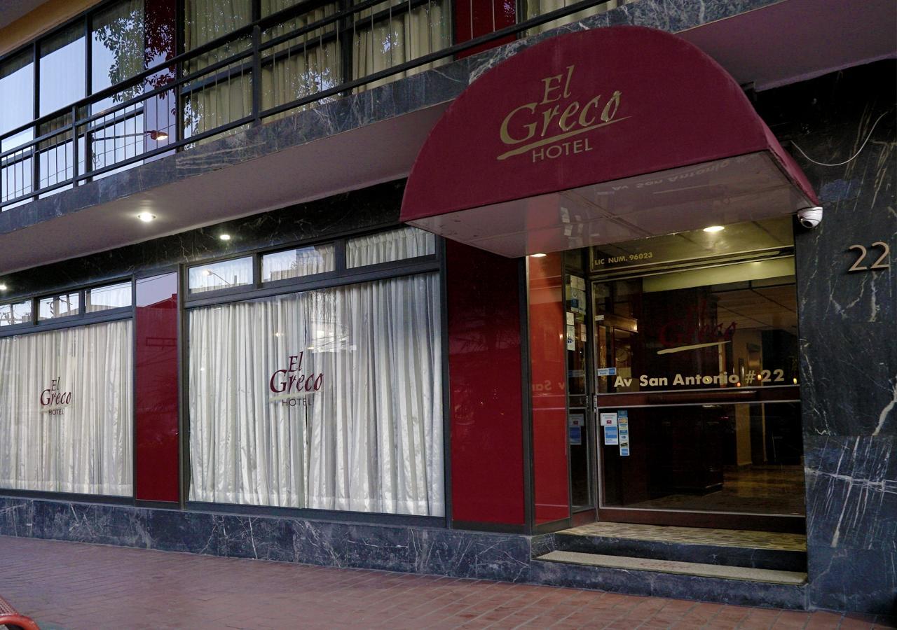 Hotel El Greco Mexiko-Stadt Exterior foto